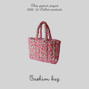 프레젠트프로젝트 스트로베리핑크 쿠션백 새상품 이미지