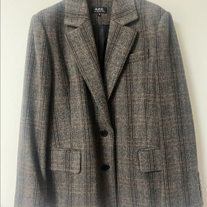 A.P.C zelda 자켓 (36) 헤링본 트위드 자켓