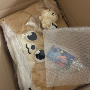 데이식스 데니멀즈 니트 키링 담요 돈 도운 이미지