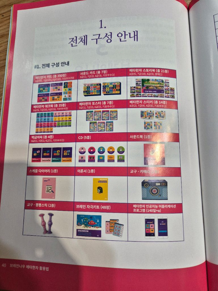 브레인나우 메타한자 거의새것 상태최상/세이펜선물 이미지