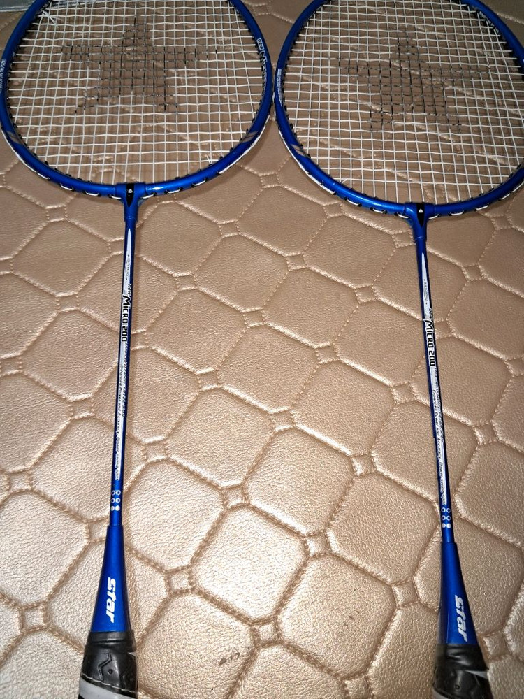 배드민턴 라켓 2개 세트STAR브랜드거의새거상태임--1