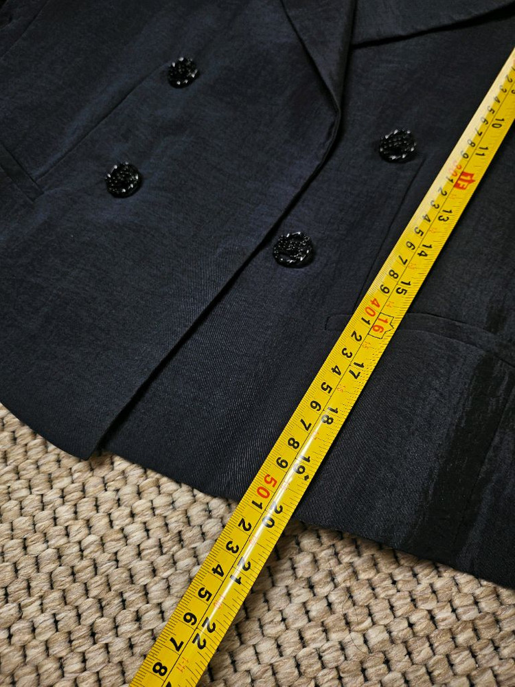 TIME 타임 블랙 크롭 블레이저 정가 625000원 텍달린 새상품 파격할인 이미지