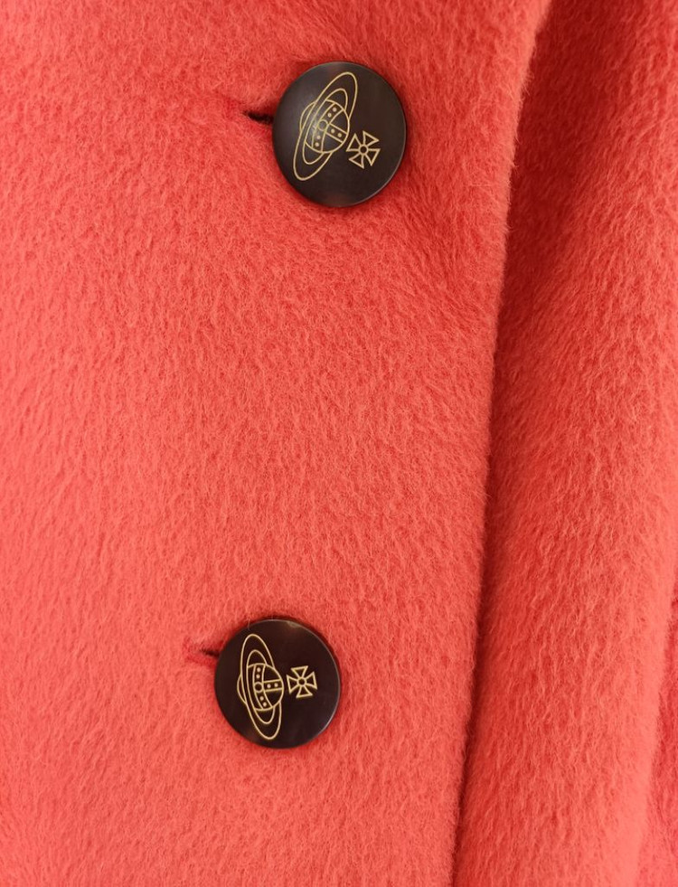 정품)비비안웨스트우드 알파카 코트--1