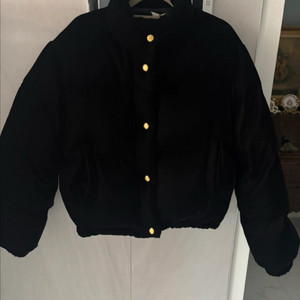 라두나 벨벳 구스다운 (거위털)패딩 자켓55 (S)가격내림(가격고정) 이미지