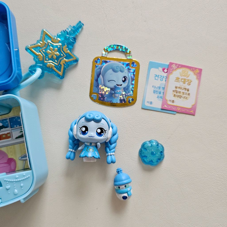 티니핑 3기 피규어 꾸래핑 퐁당핑 일괄*택포--1