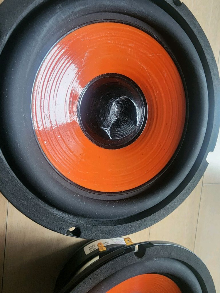 카오디오 소노다인 엣지톤 미드우퍼 스피커 유닛 2개--1