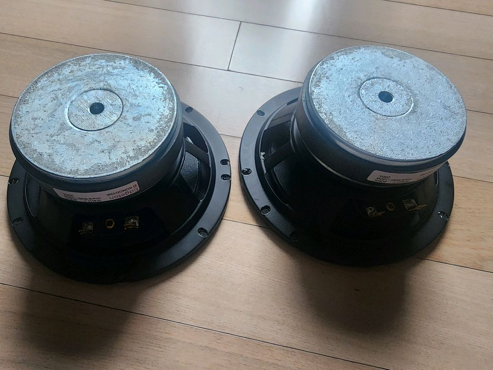 카오디오 소노다인 엣지톤 미드우퍼 스피커 유닛 2개--2