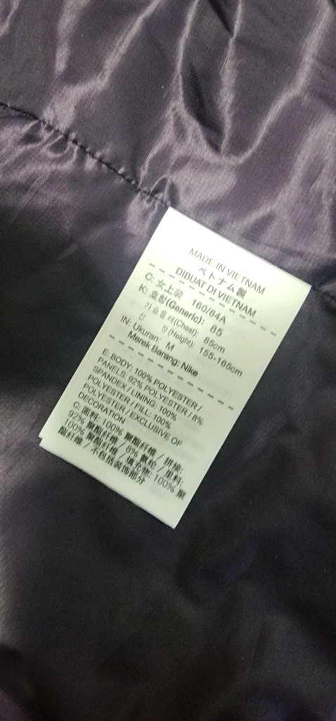 새상품 나이키골프 여성 에어로로프트 골프패딩--8