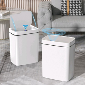 [1+1이벤트]스마트 자동 센서 휴지통 냄새차단 화장실 이미지