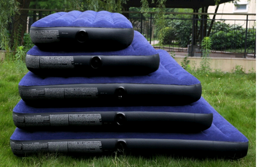 [쿠션증정]에어 매트리스 휴대용 차박 캠핑 매트 침대--2