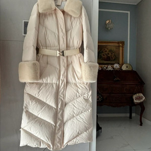 오브제 밍크구스다운 롱패딩 이미지