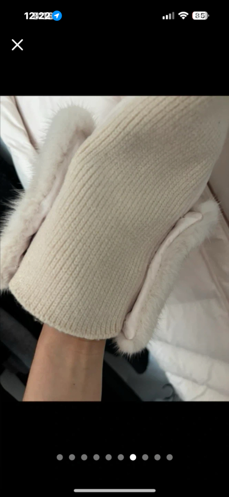 오브제 밍크구스다운 롱패딩 이미지