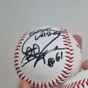 LA다저스 박찬호 기념구 야구 싸인볼 이미지