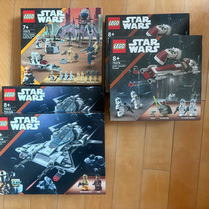 레고(LEGO) 스타워즈 75378, 75346, 75372 미개봉 판매합니다. 이미지
