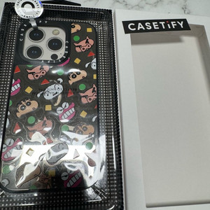 아이폰 15프로 케이스티파이 짱구 케이스 팔아요 이미지