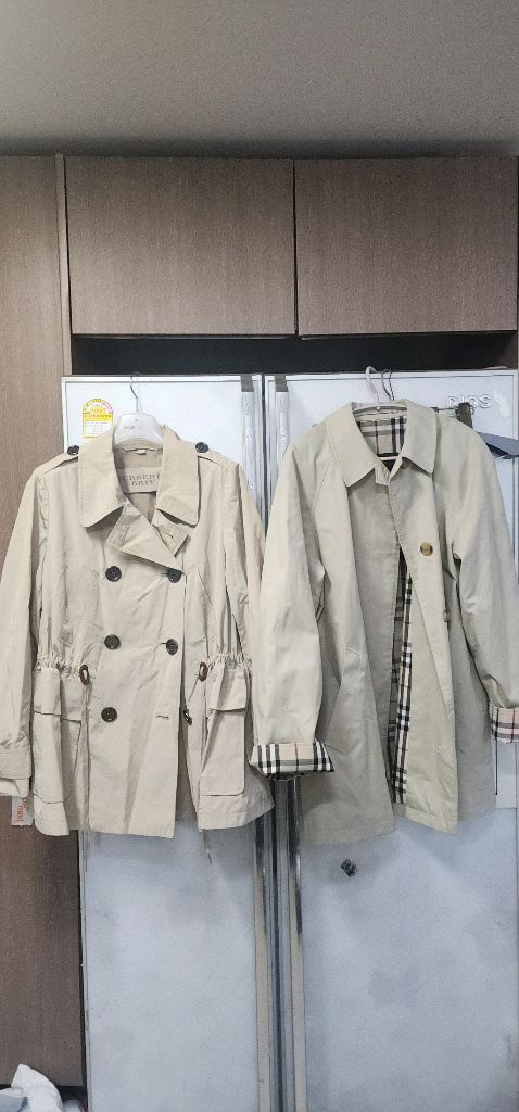 버버리 여성 클래식 코트 오버핏 77/ 버버리 쇼퍼백--1