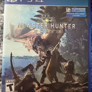 ps4 몬스터헌터 월드 게임