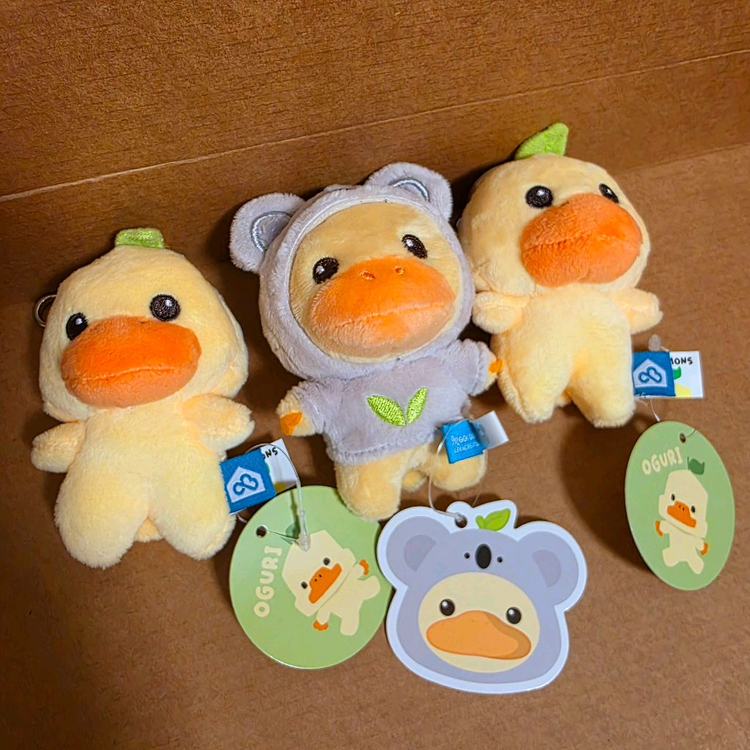 오구리 오리너구리 코알라 인형 키링 새상품 이미지