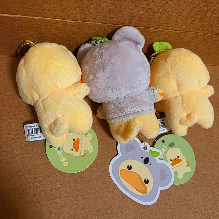 오구리 오리너구리 코알라 인형 키링 새상품 이미지