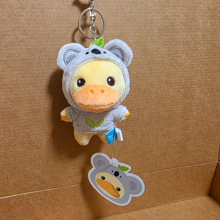 오구리 오리너구리 코알라 인형 키링 새상품 이미지