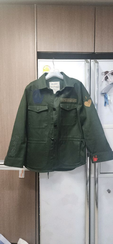 쟈딕앤볼테르 카키 테클야상 55~66--1