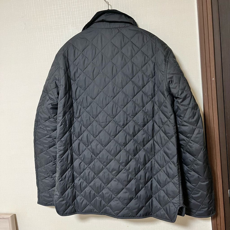 [새상품] 바버 린드필드 퀼팅 자켓 블랙 S사이즈 이미지