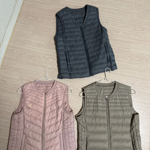 여성 경량패딩조끼/95사이즈/구스다운/3개 만원 이미지