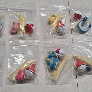 포켓몬 바스볼 입욕제 피규어 야돈 누오 갸라도스 신뇽 고라파덕 등