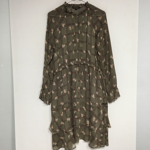 써스데이아일랜드 체크 쉬폰 원피스 M 이미지