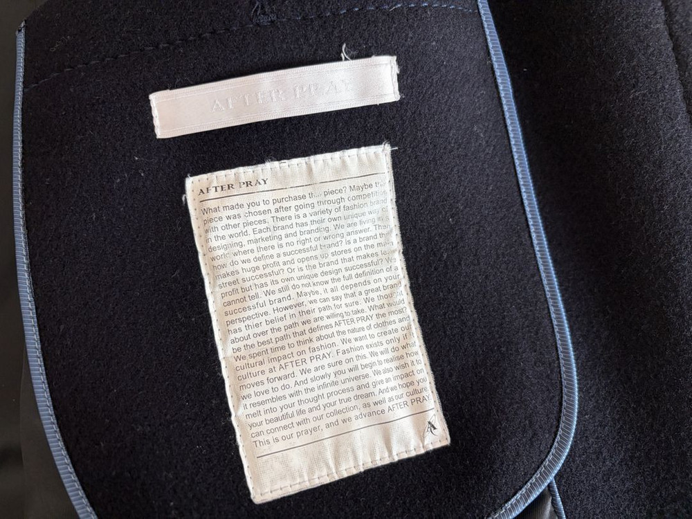 애프터프레이 발마칸 코트 L사이즈--3