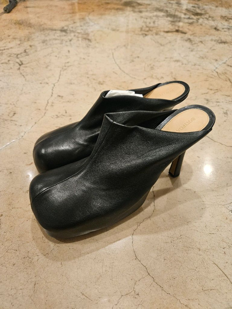 보테가 베네타 볼드 스트레치 뮬 블랙 미착용 새상품 사이즈 38--2