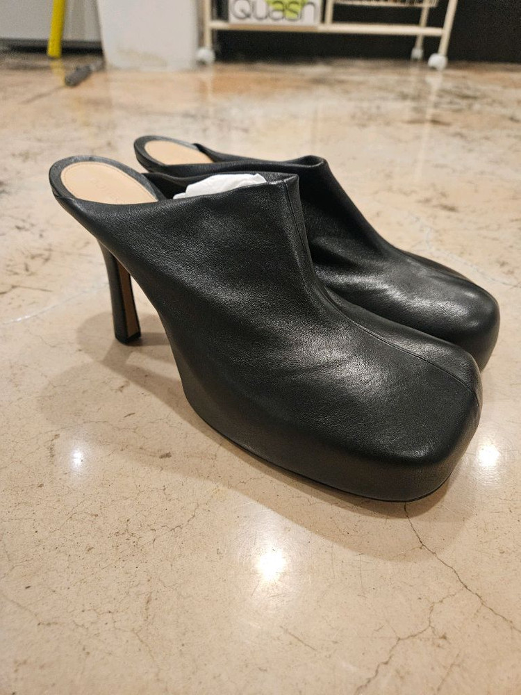 보테가 베네타 볼드 스트레치 뮬 블랙 미착용 새상품 사이즈 38--4