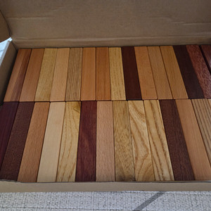 유아 교구/ 숲소리 카프라 150P 원목블록장난감