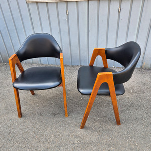 원목 팔걸이 의자 업소 카페 식당