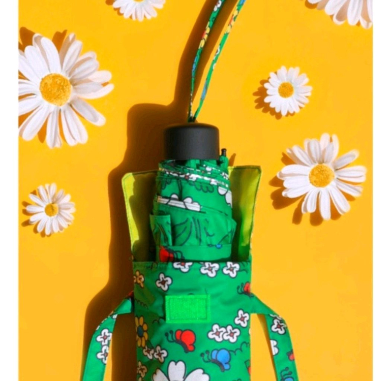 위글위글 자외선차단 암막 양우산 UV 미니 5단--1