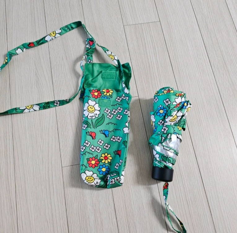 위글위글 자외선차단 암막 양우산 UV 미니 5단--5