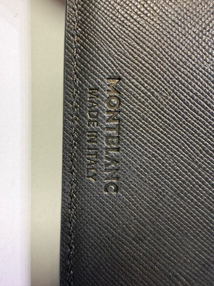 몽블랑 반지갑6cc 정품 이미지