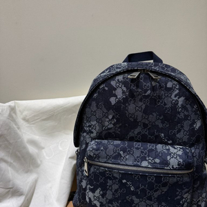 정품) 새상품) 구찌 데님 라지 백팩 다크 블루 판매!!