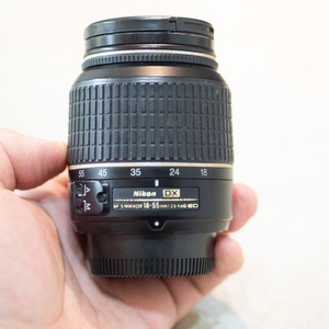 니콘 As-f 18-55mm F3.5-5.6 번들 렌즈 이미지