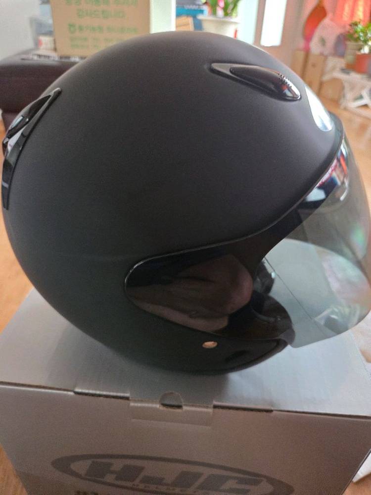 HJC CH5 블랙 무광 헬멧 팝니다--3