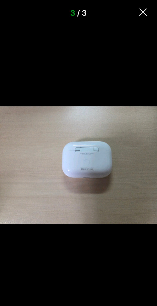 풀박)에어팟 프로2 왼쪽 유닛 + 본체(C타입) 이미지