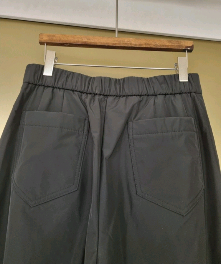 제평 블룸 블랙 배기 팬츠 이미지