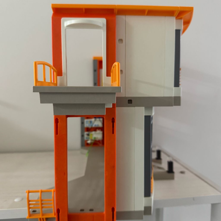 6657)단종)플레이모빌 어린이종합병원 이층병원--4