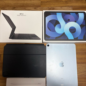 아이패드 에어4 64GB WiFi + 애플펜슬 2세대 + 애플정품 매직키보드 (개별구매 가능) 이미지