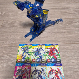 터닝메카드 점보 - 네오 Blue (무기 X)+메카드 6장