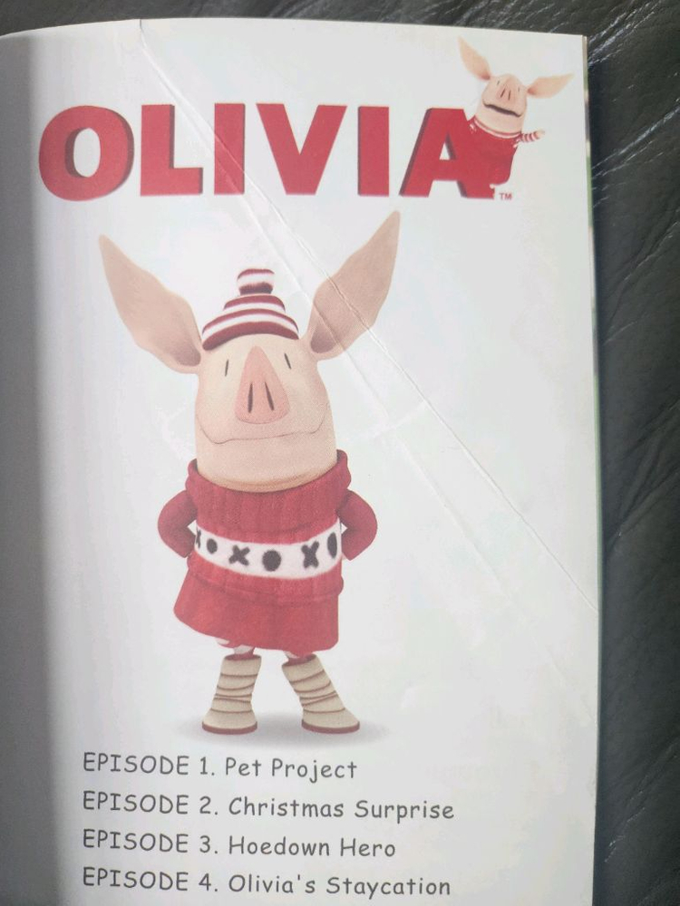 올리비아 (Olivia) dvd 7장 (스크립트북 포함) 정품 이미지