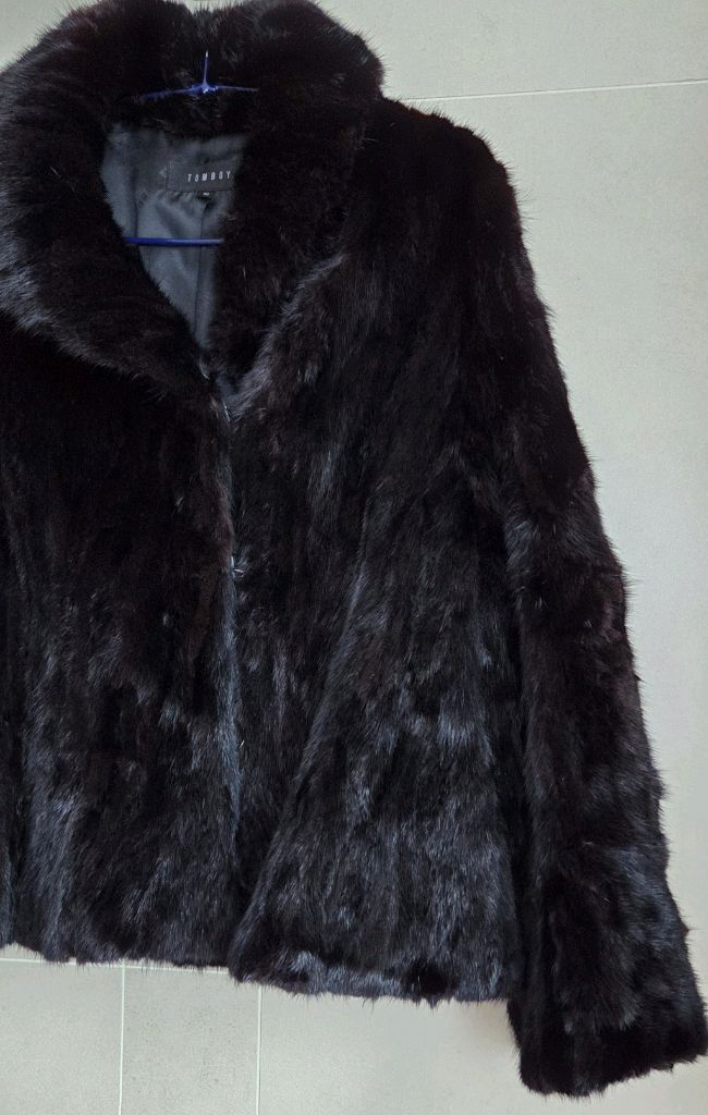톰보이 밍크코트 66사이즈 택포 이미지