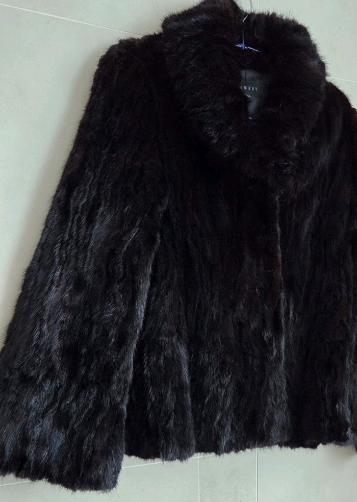 톰보이 밍크코트 66사이즈 택포 이미지