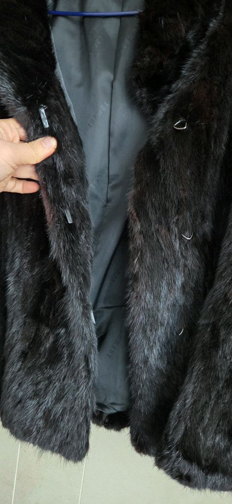 톰보이 밍크코트 66사이즈 택포 이미지