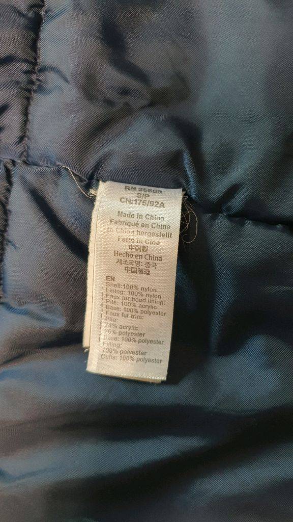 알파인더스트리 N3B 네이비 패딩 점퍼 이미지